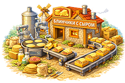 Блинчик с сыром
